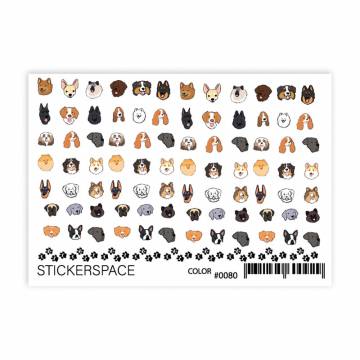 Наклейки для дизайна ногтей StickersSpace Sliders Color (0080) Наклейки для дизайна ногтей StickersSpace Sliders Color (0080)