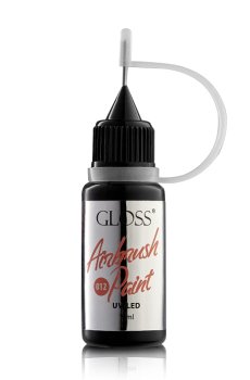 Уценка! Краска для аэрографа Gloss Airbrush Paint UV/LED 012, 12 мл