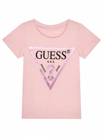 Guess Футболка K73I56 K8HM0 Рожевий Regular Fit Guess Футболка K73I56 K8HM0 Рожевий Regular Fit