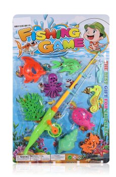 Набор с магнитными рыбками Babik Морской мир в блистере, 9 шт