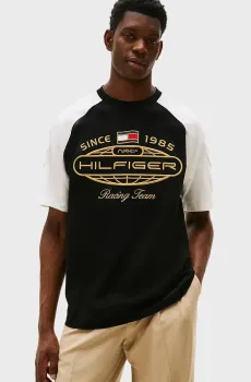 Мужская футболка Tommy Hilfiger x F1 MOVIE Разноцветный M Tommy Hilfiger MW0MW41389