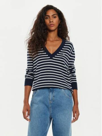 Tommy Jeans Светр Essential DW0DW18670 Cиній Regular Fit Tommy Jeans Светр Essential DW0DW18670 Cиній Regular Fit