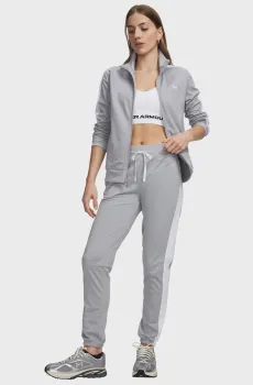 Женский серый спортивный костюм (кофта, брюки) Tricot Tracksuit Серый XS Under Armour 1365147-012