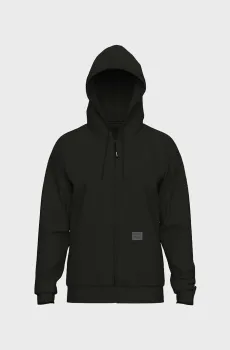Мужское черное худи BRUSHED F/Z JACKET AS Черный XL Arena 012487-500
