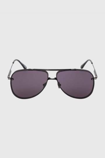 Солнцезащитные очки Tom Ford мужские цвет чёрный FT1071_6201A Солнцезащитные очки Tom Ford мужские цвет чёрный FT1071_6201A