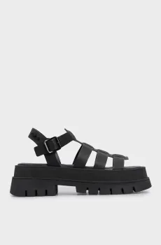 Женские черные сандалии VALENCIA Черный 38 Replay GWP6E .000.C0001S