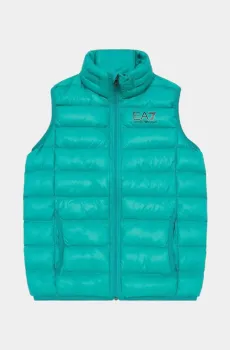 Детская бирюзовая жилетка Бирюзовый 8Y EA7 6235