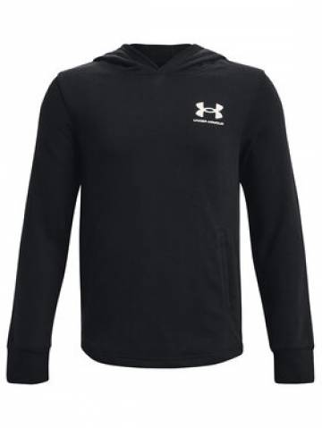 Under Armour Світшот UA Rival Terry Hoodie 1377251 Чорний Relaxed Fit Under Armour Світшот UA Rival Terry Hoodie 1377251 Чорний Relaxed Fit