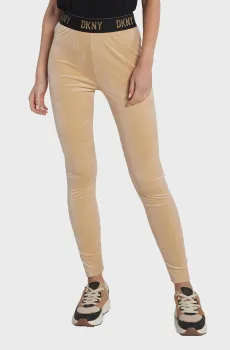 Женские бежевые леггинсы Бежевый XS DKNY P2MF7OJX