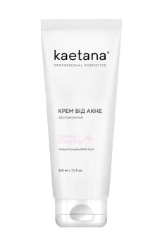 Увлажняющий крем для лица Kaetana Derma Control для проблемной кожи, от акне, с AHA-кислотами, 210 мл