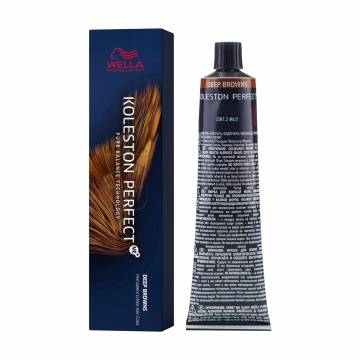 Стойкая крем-краска для волос Wella Professionals Koleston Perfect Deep Browns, 7/75-коричневый махагон блондин, 60 мл Стойкая крем-краска для волос Wella Professionals Koleston Perfect Deep Browns, 7/75-коричневый махагон блондин, 60 мл