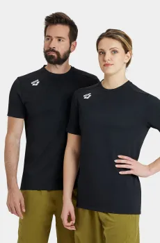 Черная футболка (унисекс) Черный M Arena 004900-500