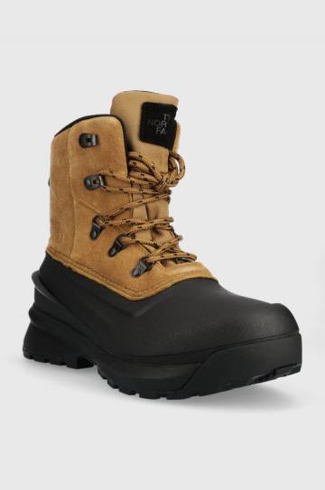 Замшевые сапоги The North Face Chilkat V Lace WP мужские цвет коричневый Замшевые сапоги The North Face Chilkat V Lace WP мужские цвет коричневый
