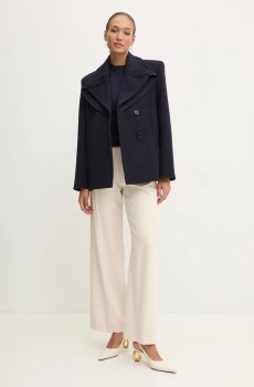 Шерстяное пальто Victoria Beckham