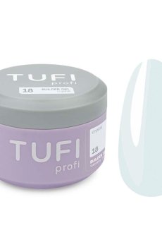 Гель для наращивания ногтей Tufi Profi Builder Gel UV/LED 18 Crystal, 50 мл