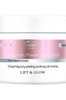 Энзимная пудра-пилинг для лица Bielenda Professional Lift & Glow Enzymatic Powder Face Scrub, 100 г