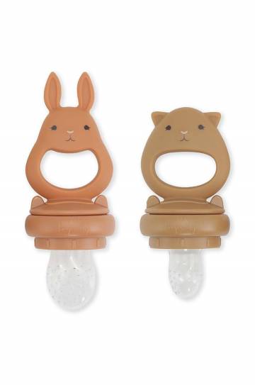 Соска для подачи фруктовых муссов Konges Sløjd 2 шт SILICONE FRUIT FEEDING PACIFIER