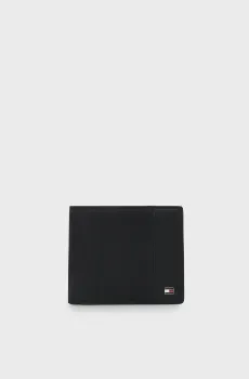 Мужской черный кожаный кошелек SOHO CC AND COIN Черный ONESIZE Tommy Hilfiger AM0AM14502
