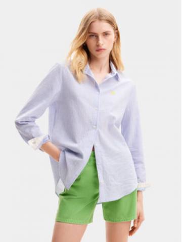 Desigual Сорочка Hamburgo 24SWCW37 Голубий Regular Fit Desigual Сорочка Hamburgo 24SWCW37 Голубий Regular Fit