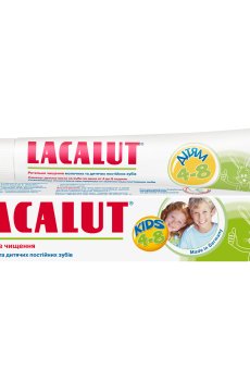 Детская зубная паста Lacalut 4-8 лет, 50 мл