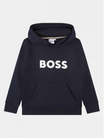 Boss Світшот J25Q15 S Cиній Regular Fit Boss Світшот J25Q15 S Cиній Regular Fit