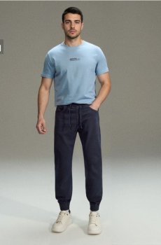 Джинси jogger - індиго