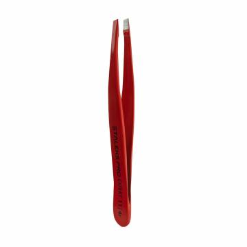 Пинцет для бровей Staleks Pro Expert 11 Type 4 широкие скошенные кромки, красный (ТЕ-11/4) Пинцет для бровей Staleks Pro Expert 11 Type 4 широкие скошенные кромки, красный (ТЕ-11/4)