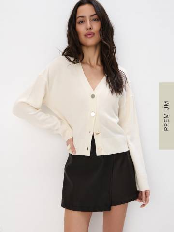 Mohito - Кардиган - кремовий - XL Mohito - Кардиган - кремовий - XL