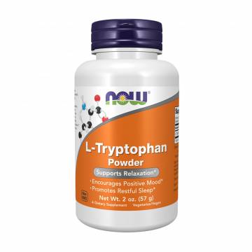 L-триптофан NOW foods L-Tryptophan в порошке, 57 г L-триптофан NOW foods L-Tryptophan в порошке, 57 г