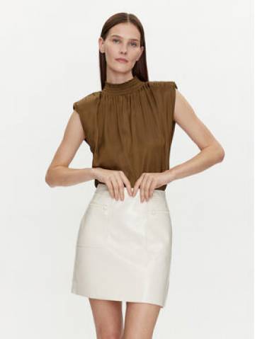 Morgan Блузка 241-OFLIP Коричневий Regular Fit Morgan Блузка 241-OFLIP Коричневий Regular Fit
