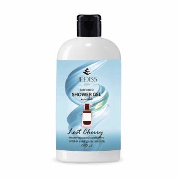 Парфюмированный крем-гель для душа Jediss Lost Cherry унисекс, 200 мл