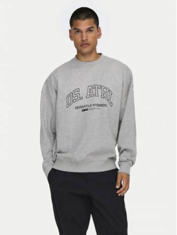Only & Sons Світшот Alta 22030885 Сірий Oversize Only & Sons Світшот Alta 22030885 Сірий Oversize