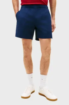 Мужские темно-синие шорты в полоску DOVER Синий 30 Tommy Hilfiger MW0MW42665