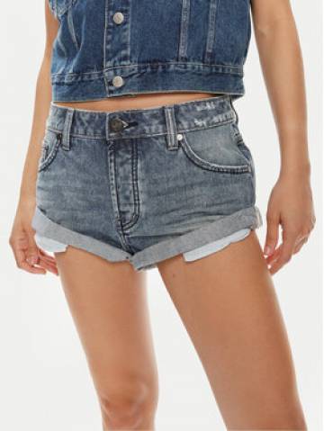 One Teaspoon Джинсові шорти Bandit 24934A Голубий Relaxed Fit One Teaspoon Джинсові шорти Bandit 24934A Голубий Relaxed Fit