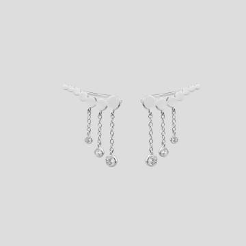 Серебряные серьги Minimal E7340 Серебряные серьги Minimal E7340