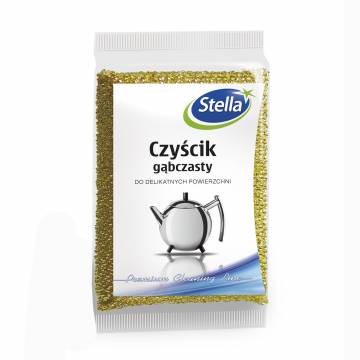 Губка кухонная для тефлона Stella Sponge-Filled Scourer For Delicate Surfaces, 1 шт Губка кухонная для тефлона Stella Sponge-Filled Scourer For Delicate Surfaces, 1 шт