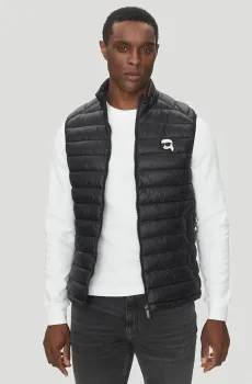 Мужской черный жилет Черный 56 Karl Lagerfeld 500590.505711;990