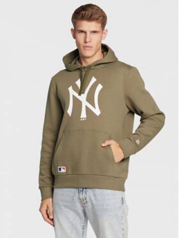 New Era Світшот New York Yankees Team Logo 11863698 Зелений Regular Fit New Era Світшот New York Yankees Team Logo 11863698 Зелений Regular Fit