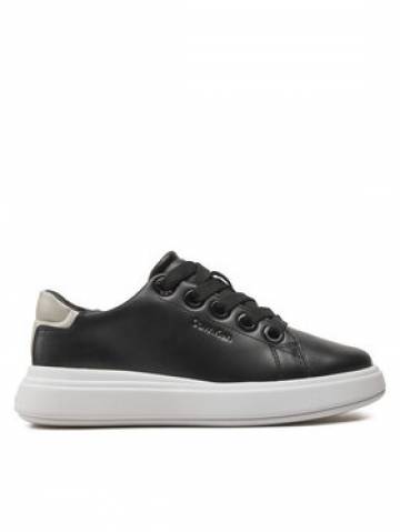 Calvin Klein Снікерcи Cupsole Lace Up Lth HW0HW02085 Чорний Calvin Klein Снікерcи Cupsole Lace Up Lth HW0HW02085 Чорний