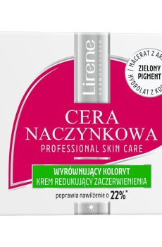 Крем Lirene Skin Colour Balancing Anti-Redness Cream для куперозной кожи лица, 50 мл