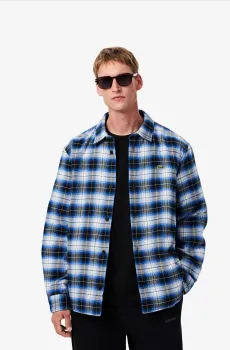 Мужская синяя рубашка Синий 39 Lacoste CH3499WT5