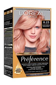 Стойкая краска для волос LOreal Paris Preference 8.23, 174 мл