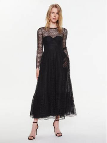 Red Valentino Коктейльна сукня 2R3VA23A6S5 Чорний Regular Fit Red Valentino Коктейльна сукня 2R3VA23A6S5 Чорний Regular Fit