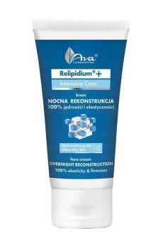 Ночной крем AVA Laboratorium Relipidium+ Night Rebuild Cream для сухой кожи лица, 50 мл