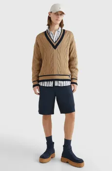 Мужские темно-синие шорты BERMUDA GABARDINE GMD Синий 33 Tommy Hilfiger MW0MW31237