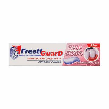Зубная паста FresH GuarD Total Guard, 50 мл Зубная паста FresH GuarD Total Guard, 50 мл
