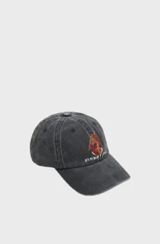 Женская темно-серая кепка Серый M Bimba Y Lola 261BAGO34.10000