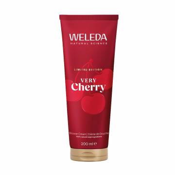 Крем-гель для душа Weleda Very Cherry, 200 мл Крем-гель для душа Weleda Very Cherry, 200 мл