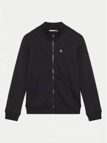 Calvin Klein Jeans Світшот Monogram Mini IU0IU00616 D Чорний Regular Fit Calvin Klein Jeans Світшот Monogram Mini IU0IU00616 D Чорний Regular Fit