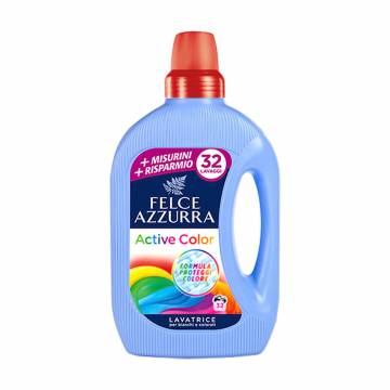 Гель для стирки цветных вещей Felce Azzurra Active Color 32 стирки, 1.595 л Гель для стирки цветных вещей Felce Azzurra Active Color 32 стирки, 1.595 л
